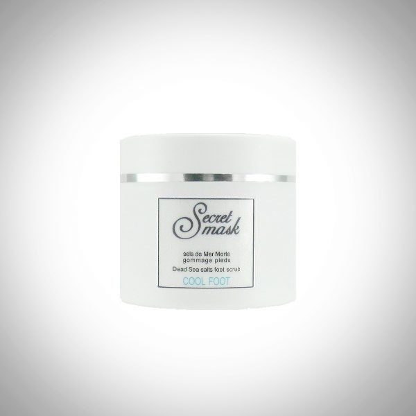 SECRET MASK vegan Sels Mer Morte - Dead Sea Salts - Gommage pieds et jambes - foot and leg scrub approved by PETA